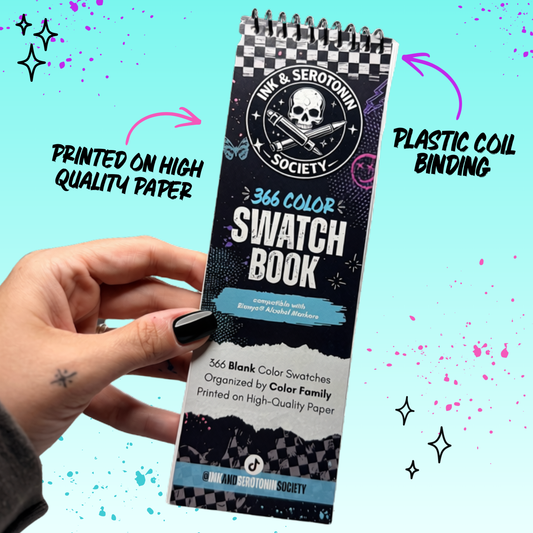 Bianyo 366 Alcohol Marker Swatch Book